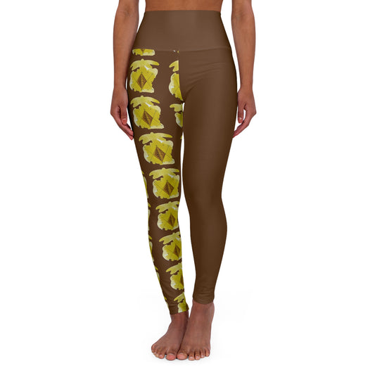 Tropical Yoga Leggings